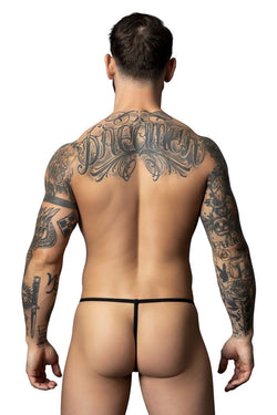 Male Power Men's Underwear 450-301 Liquid Onyx 2.0 G-String Color Black thumbnail 3