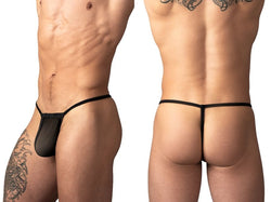 Male Power Men's Underwear 450-307 Mesh 2 G-String Color Black thumbnail 1