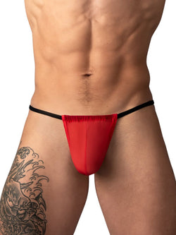 Male Power Men's Underwear 450-307 Mesh 2 G-String Color Red thumbnail 2