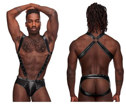 Male Power Men's Underwear PAK-154 Fetish Uranus Jockstrap Color Black thumbnail 1