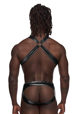 Male Power Men's Underwear PAK-154 Fetish Uranus Jockstrap Color Black thumbnail 3
