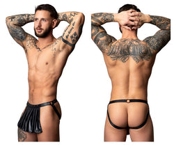 Male Power Men's Underwear PAK-158 Fetish Spartacus Color Black thumbnail 1