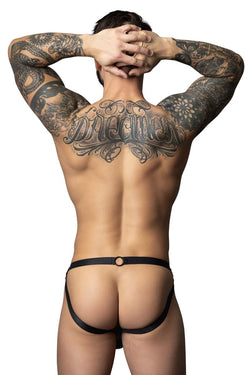 Male Power Men's Underwear PAK-158 Fetish Spartacus Color Black thumbnail 3