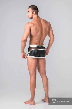 Maskulo Black Youngero Zippered Rear Trunk thumbnail 2