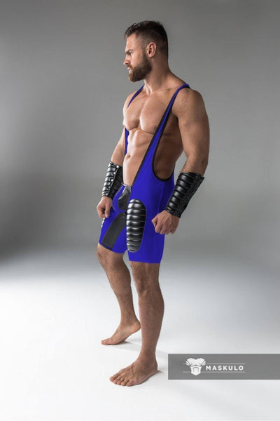 Maskulo Royal Front Thigh Pad Singlet