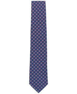 Michael Kors Brooke Patterned Tie - Dark Navy thumbnail 3