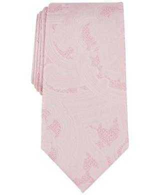Michael Kors Farington Paisley Tie - Pink
