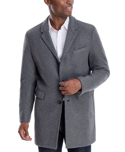 Michael Kors Ghent Slim-fit Overcoat Medium grey thumbnail 3