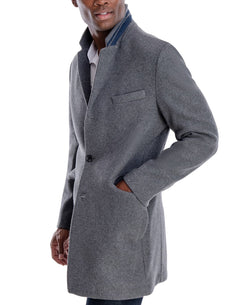 Michael Kors Ghent Slim-fit Overcoat Medium grey thumbnail 4