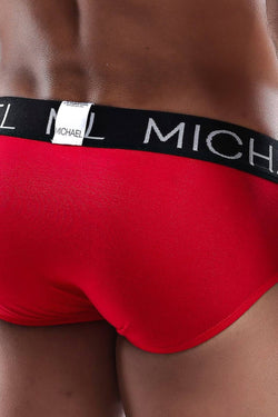 Michael MLI004 Cardinal Red Micro Bikini thumbnail 2