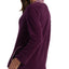 Miss Elaine Open Front Bed Jacket Aubergine
