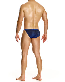 Modus Vivendi Blue Glitter Tanga Brief thumbnail 4