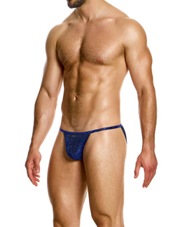 Modus Vivendi Blue Glitter Tanga Brief thumbnail 1