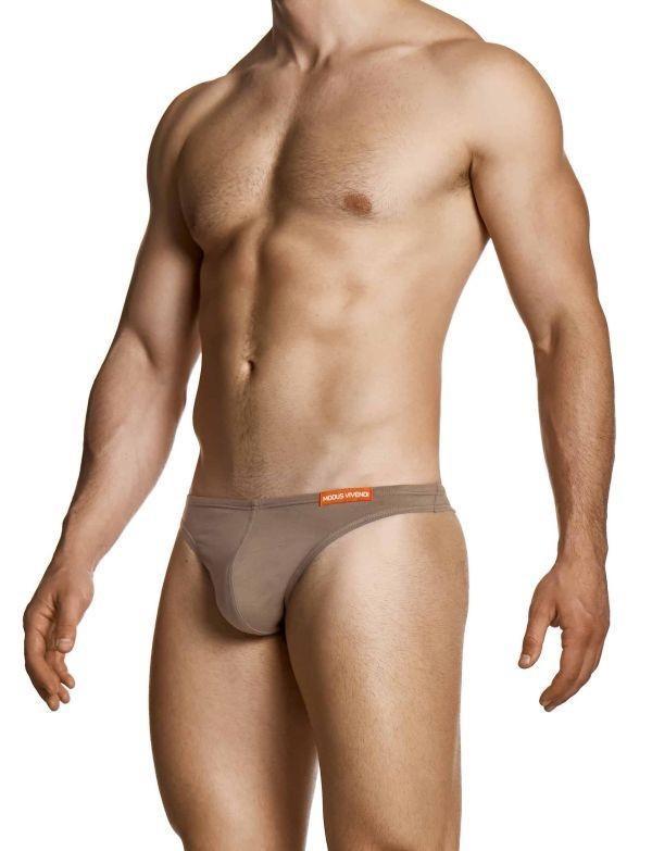 Modus Vivendi Brown Cotton Thong