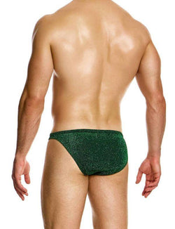 Modus Vivendi Green Glitter Low-Cut Brief thumbnail 2
