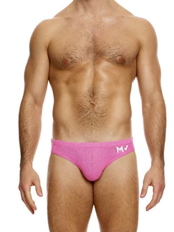 Modus Vivendi Pink Plain Knit Brief thumbnail 1