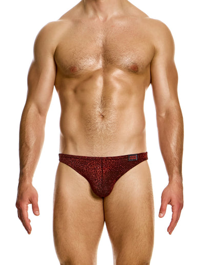 Modus Vivendi Red Glitter Low-Cut Brief