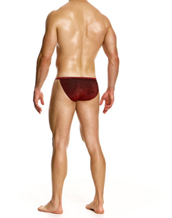 Modus Vivendi Red Glitter Tanga Brief thumbnail 4