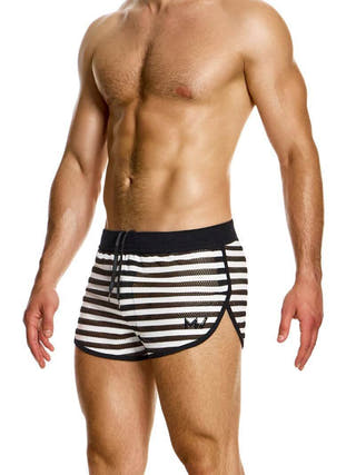 Modus Vivendi Striped Through Shorts