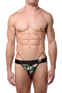 Mosmann Camo-Print Classic Bamboo Jockstrap thumbnail 1