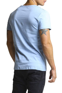 Mosmann Light Blue Logo Tee thumbnail 2