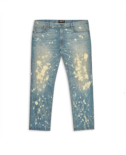 Mvp Collections By Mo Vaughn Productions Mvp Collections Big And Tall Paint Wash Jean Indigo thumbnail 2