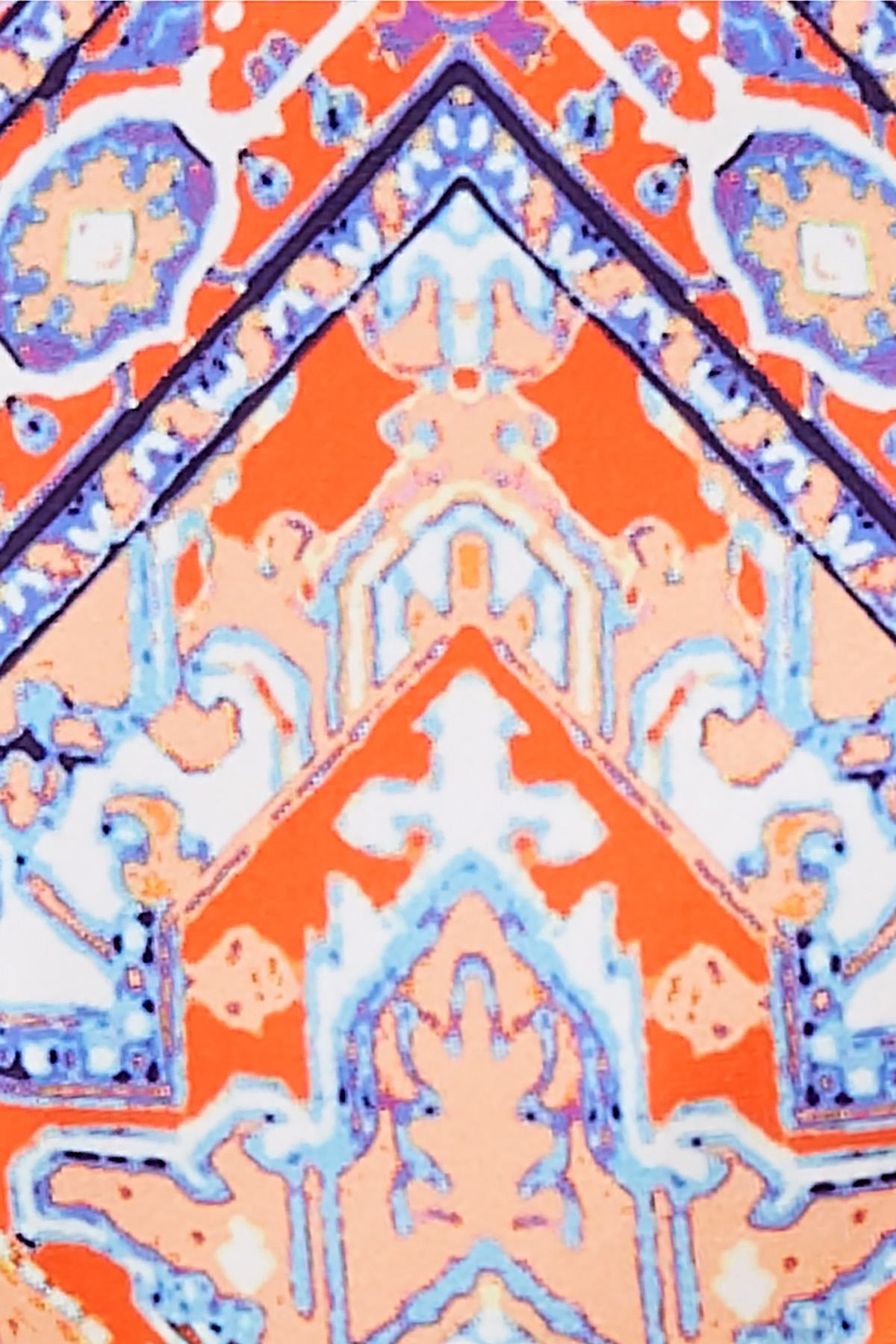 Nanette By Nanette Lepore Festival A Cannes Printed CrossBack Bikini Top in Multicolor