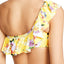 Nanette by Nanette Lepore Monaco Bouquet One Shoulder Bikini Top in Lemon