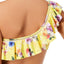 Nanette by Nanette Lepore Monaco Bouquet One Shoulder Bikini Top in Lemon