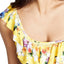 Nanette by Nanette Lepore Monaco Bouquet One Shoulder Bikini Top in Lemon