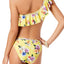 Nanette by Nanette Lepore Monaco Bouquet One Shoulder Bikini Top in Lemon