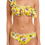 Nanette by Nanette Lepore Monaco Bouquet One Shoulder Bikini Top in Lemon