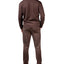 Natori Bagani Classic-fit Brushed Fleece Pajama Sweatshirt Espresso