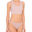 Natori Bliss Femme Racerback Lace Bralette Rose Beige