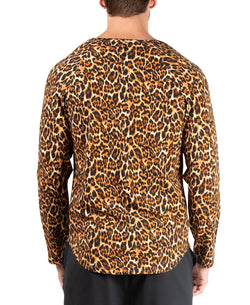Natori Kaede Leopard-print Raglan Shirt Leopard thumbnail 2