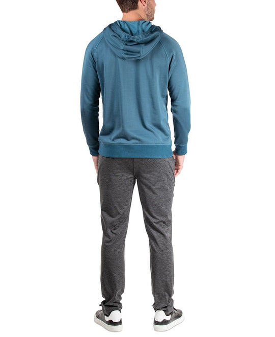 Natori Sathya Relaxed-fit 1/4-zip Pajama Hoodie Stargazer