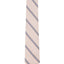 Nautica Benn Stripe Slim Silk Tie Taupe
