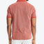 Nautica Classic Fit Jaspe Pocket Polo Ocean Garnet