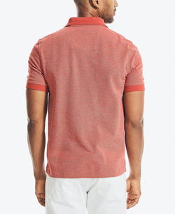 Nautica Classic Fit Jaspe Pocket Polo Ocean Garnet thumbnail 4