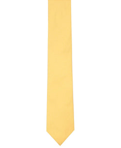 Nautica Erna Solid Slim Silk Tie Yellow thumbnail 2