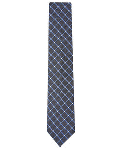 Nautica Harland Grid Slim Tie Black thumbnail 2