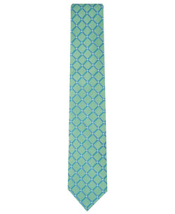 Nautica Harland Grid Slim Tie Green thumbnail 2