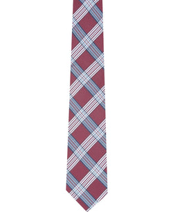 Nautica Judson Plaid Slim Tie Red thumbnail 2