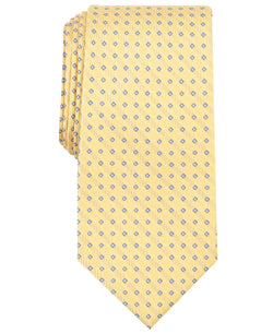 Nautica Mackay Neat Slim Silk Tie Yellow thumbnail 1