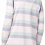 Nautica Multi-Stripe Brushed-Jersey PJ Cardigan