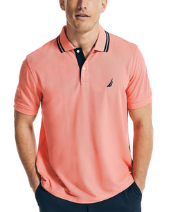 Nautica Navtech Performance Wicking Classic Fit Polo Shirt Sugar Coral thumbnail 1