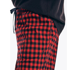 Nautica Sustainably Crafted Cozy Fleece Pants Nautica Red Plaid thumbnail 3