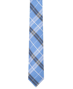 Nautica Veloce Plaid Silk Tie Black thumbnail 2