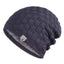Navy Cozy Bear Slouch Beanie