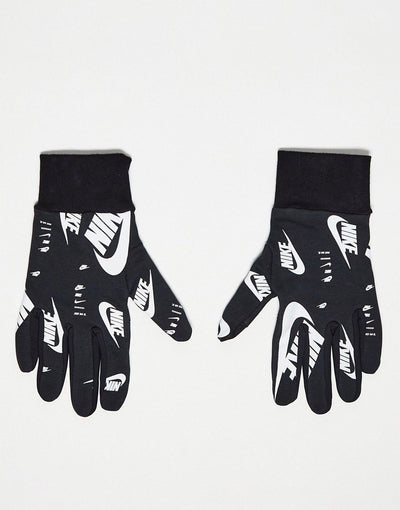 Nike Club Fleece Training Gloves (Black/White/Light Crimson )
